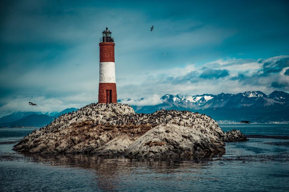 A lighthouse.
